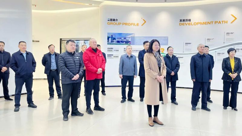 河南省政協(xié)副主席霍金花一行蒞臨旭瑞集團參觀調研！